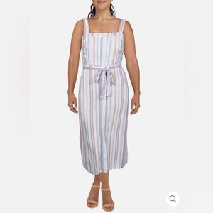 Joules Kimia multi stripe sundress NWT